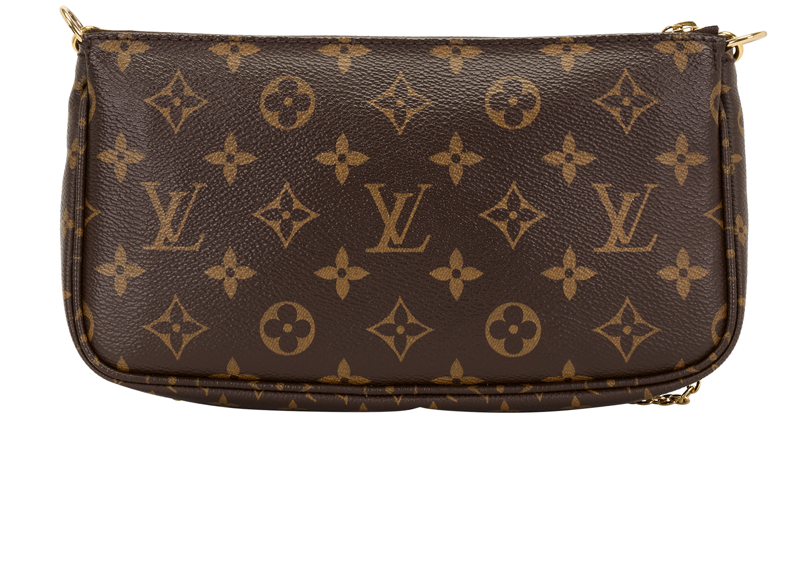 Multi Pochette Accessoires, &pound;1,600, Handbags, Brown, Canvas, Back view